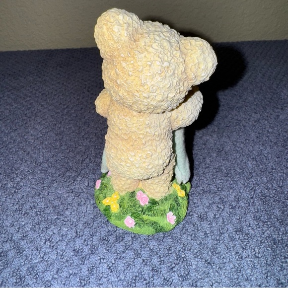 The Hamilton Collection Adorable Snuggle Bear Figurine with Blanket - Picture 2 of 5